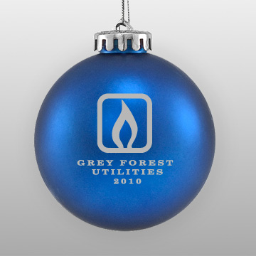 Custom Acrylic ornament example