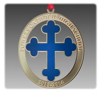Custom Brass ornament example