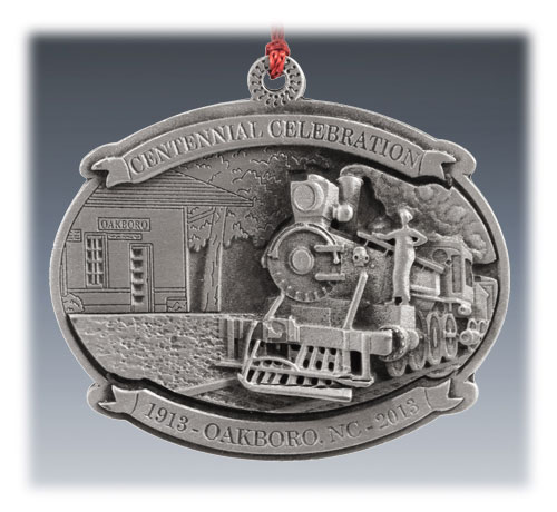 Custom Pewter ornament example