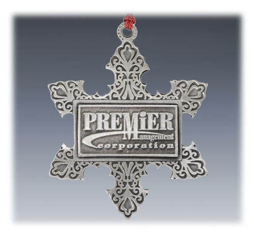 Custom Pewter ornament example