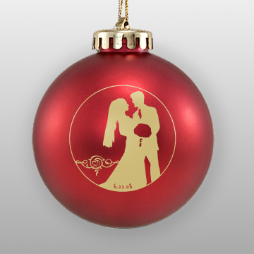 Custom wedding ornament design