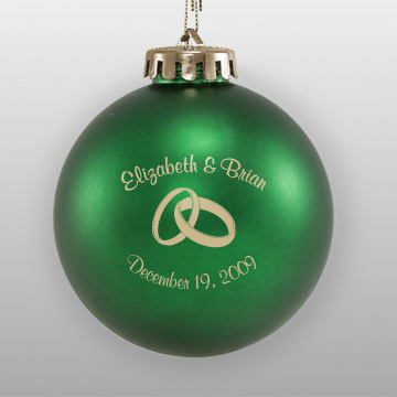 Wedding rings design ornament