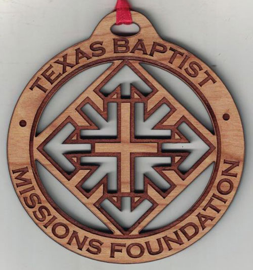 Custom Wood ornament example