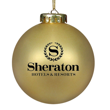 Promotional Ornament Gold